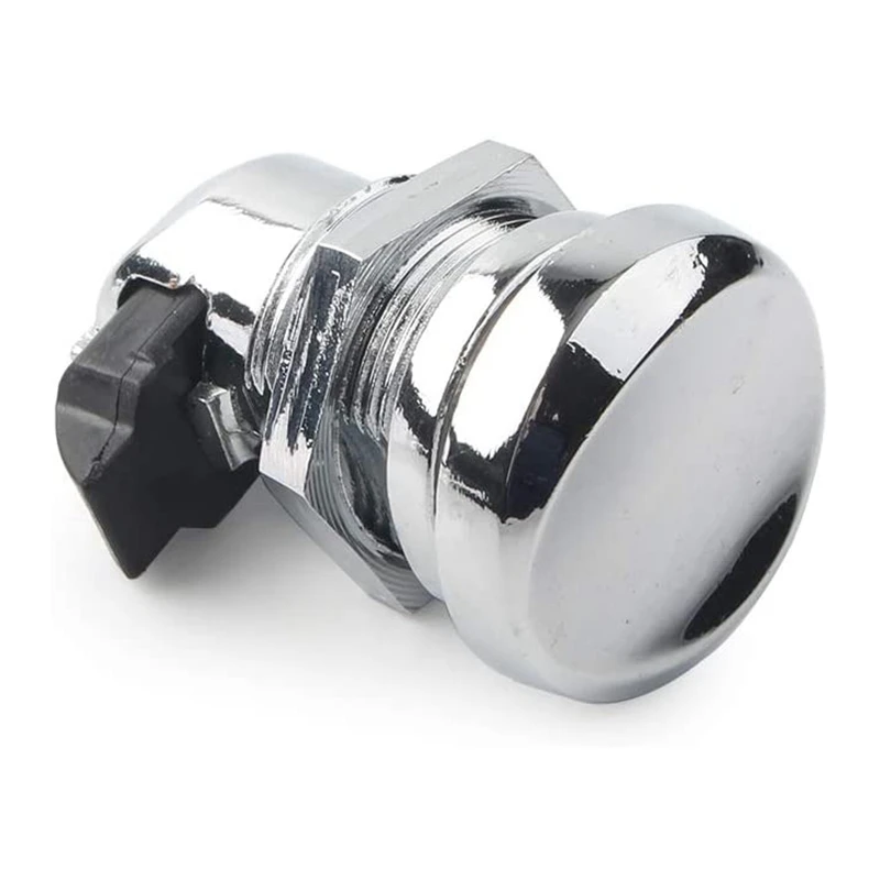 

Motorcycle Push Button Fuel Door Latch for Touring Electra Glide Road Glide Street Glide Chrome