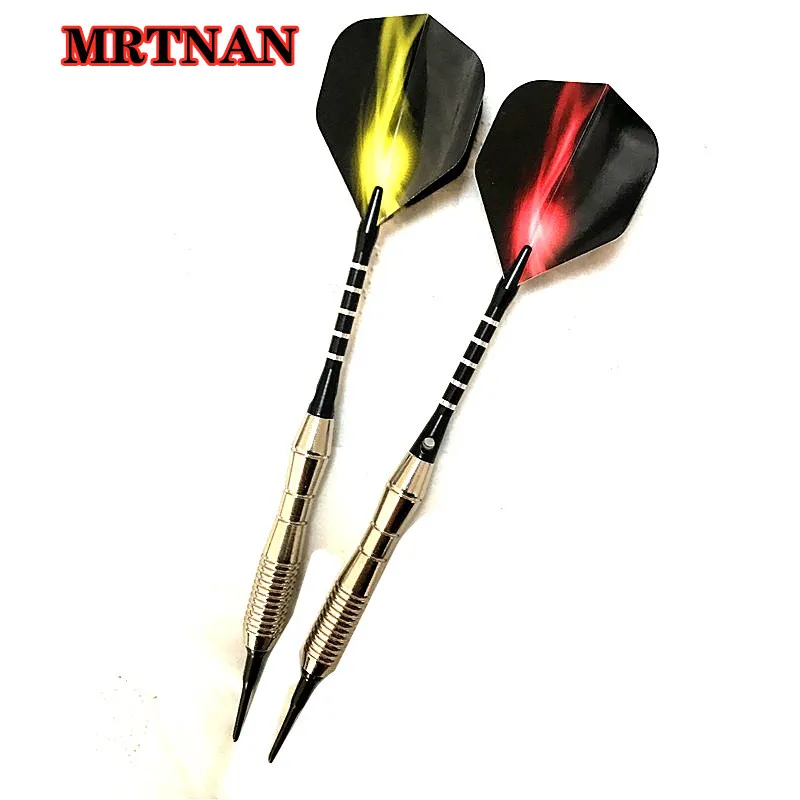 

3Pcs 18g electronic safety dart, soft nylon tip, silver-plated aluminum pole, competition training dart