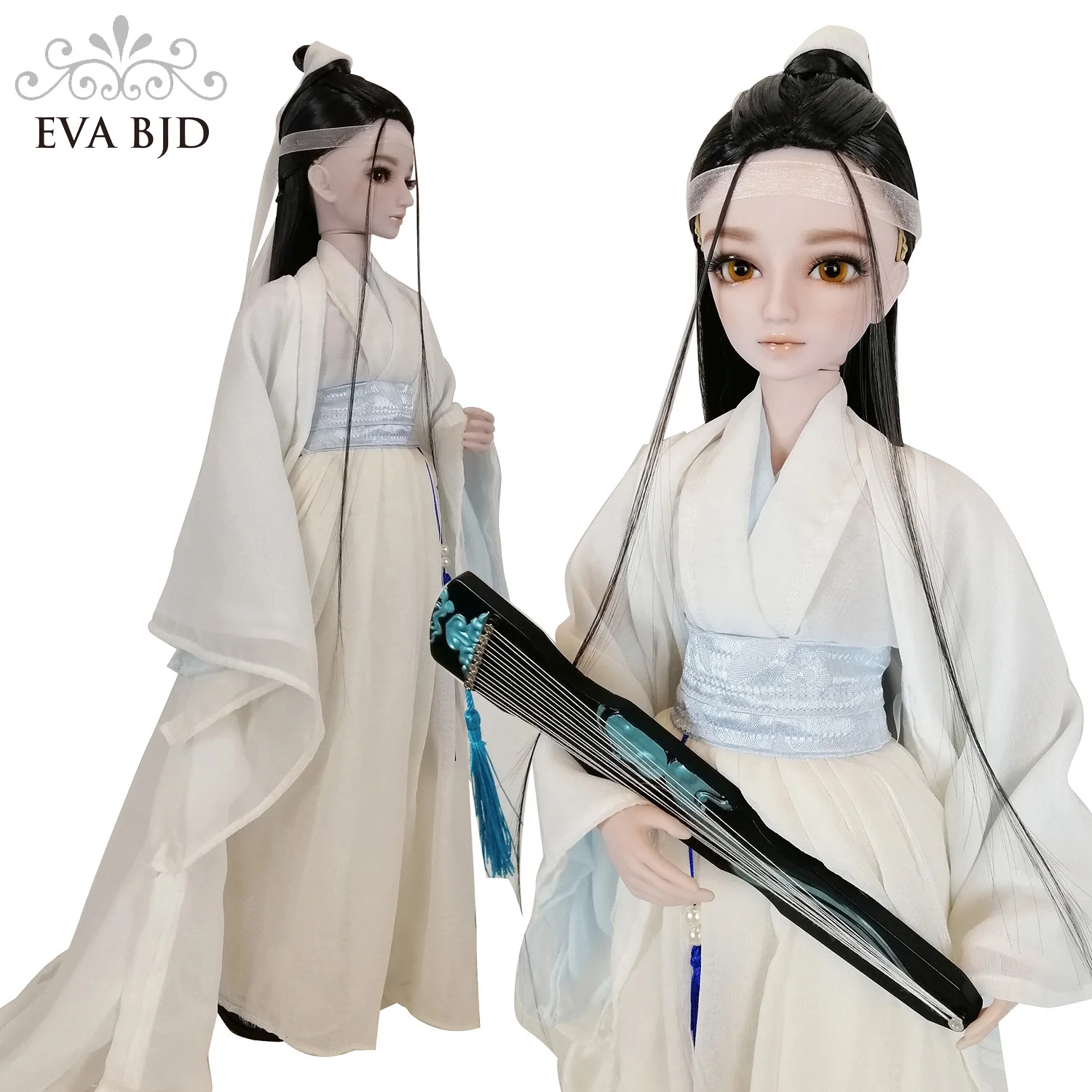EVA BJD 1/3 60 см 24 дюйма кукла для мальчиков ручная работа макияж белый китайский