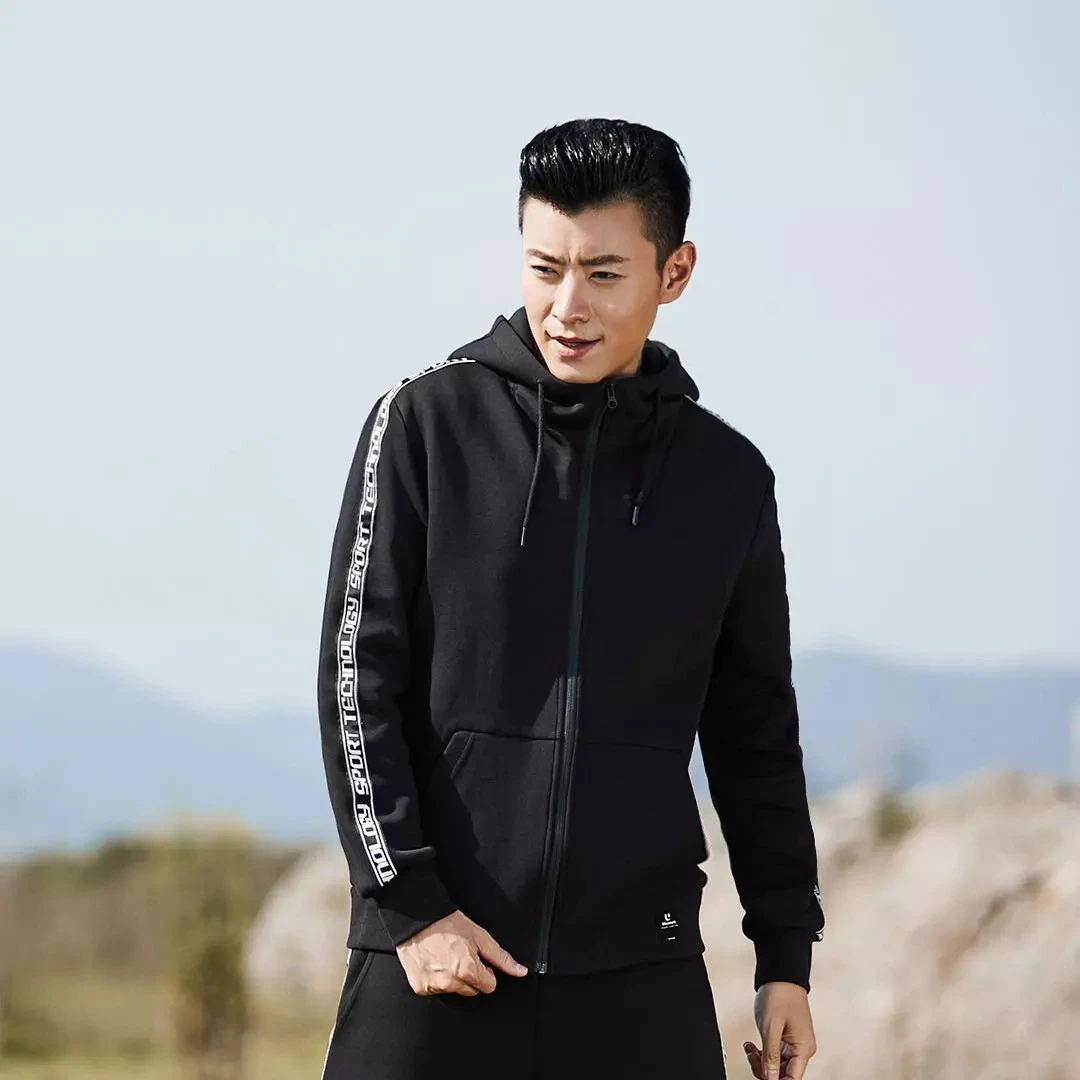 xiaomi mijia ULEEMARK мужской трендовый костюм с лентой свободная спортивная одежда Повседневный костюм осенняя и зимняя одежда Высокое качество