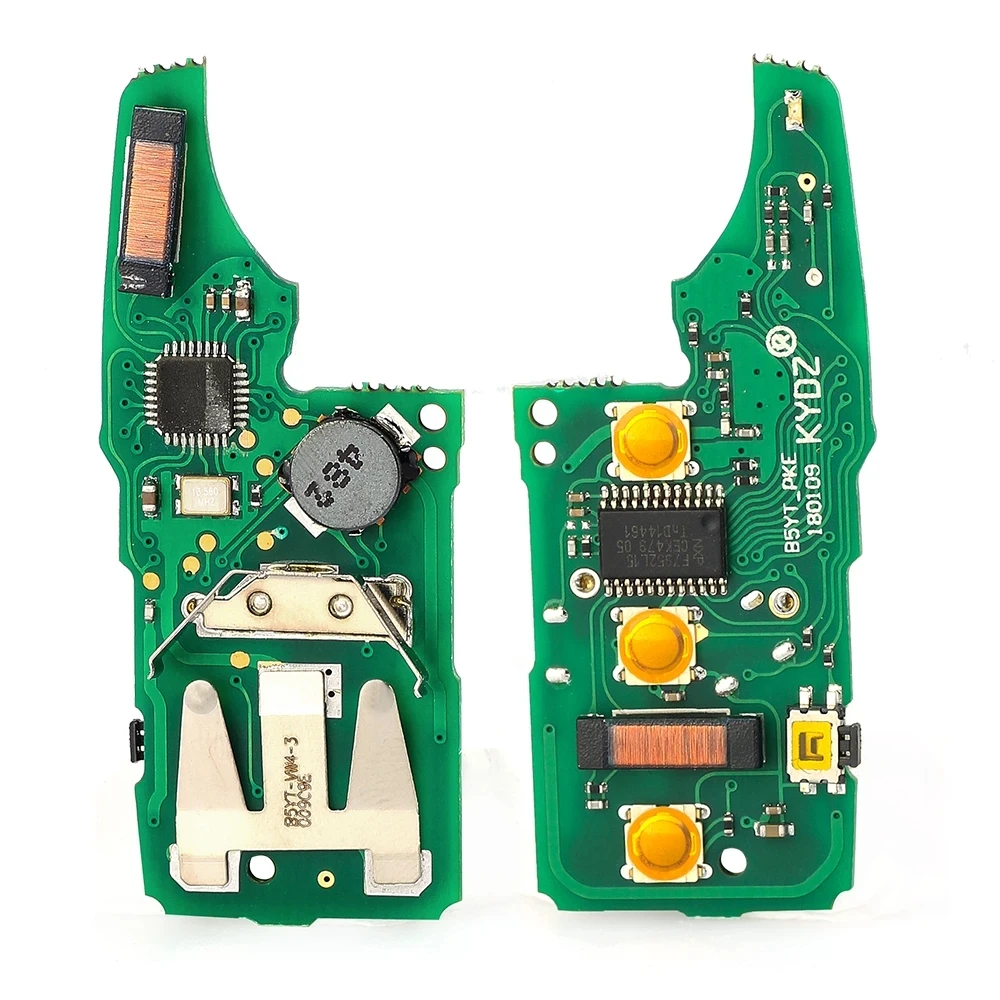 KEYECU для Volkswagen 2011 2012 2013 2014 2015 2016 2017 с Дистанционным Ключом Prox 315 МГц NBG010206T 5K0 837 202 AK/