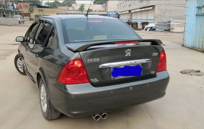 Спойлер для Peugeot 307 2006-2013 спойлер седан JSDLK задний цветной из АБС-пластика