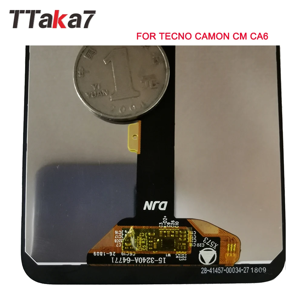 Для Tecno Camon CM CA6 ЖК дисплей с сенсорным экраном стекло дигитайзер сборка для