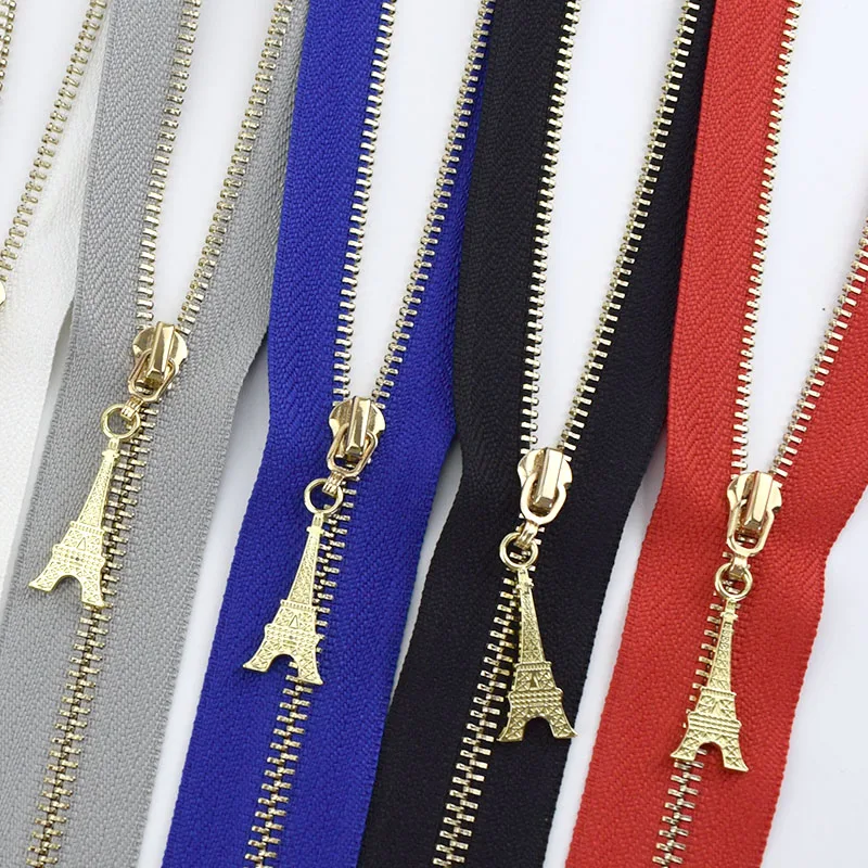 Meetee 5#70-120 см металлическая молния двойной ползунок Open-end Декор молния для DIY швейная одежда пальто куртка ремесла аксессуары AP543