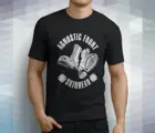 Популярная мужская черная футболка с изображением агностики спереди, Размеры S 3Xl