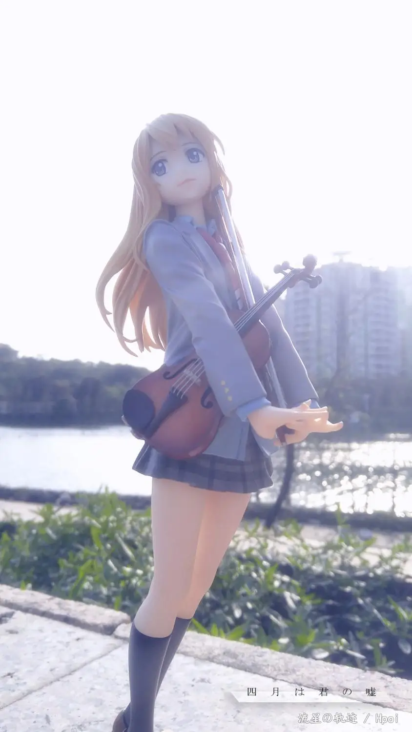 

your lie in april kaori miyazono 20cm Sexy girls kaori miyazono japanese Anime PVC adult Action Figures toys Anime figures Toy