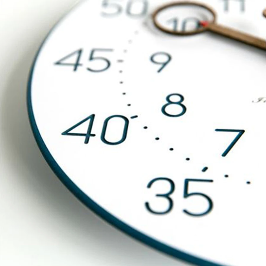 Blue Quartz Wall Clock Modern Mute Creative Kids Wooden 3d Europe Design Relogios Parede Farmhouse Decor | Дом и сад