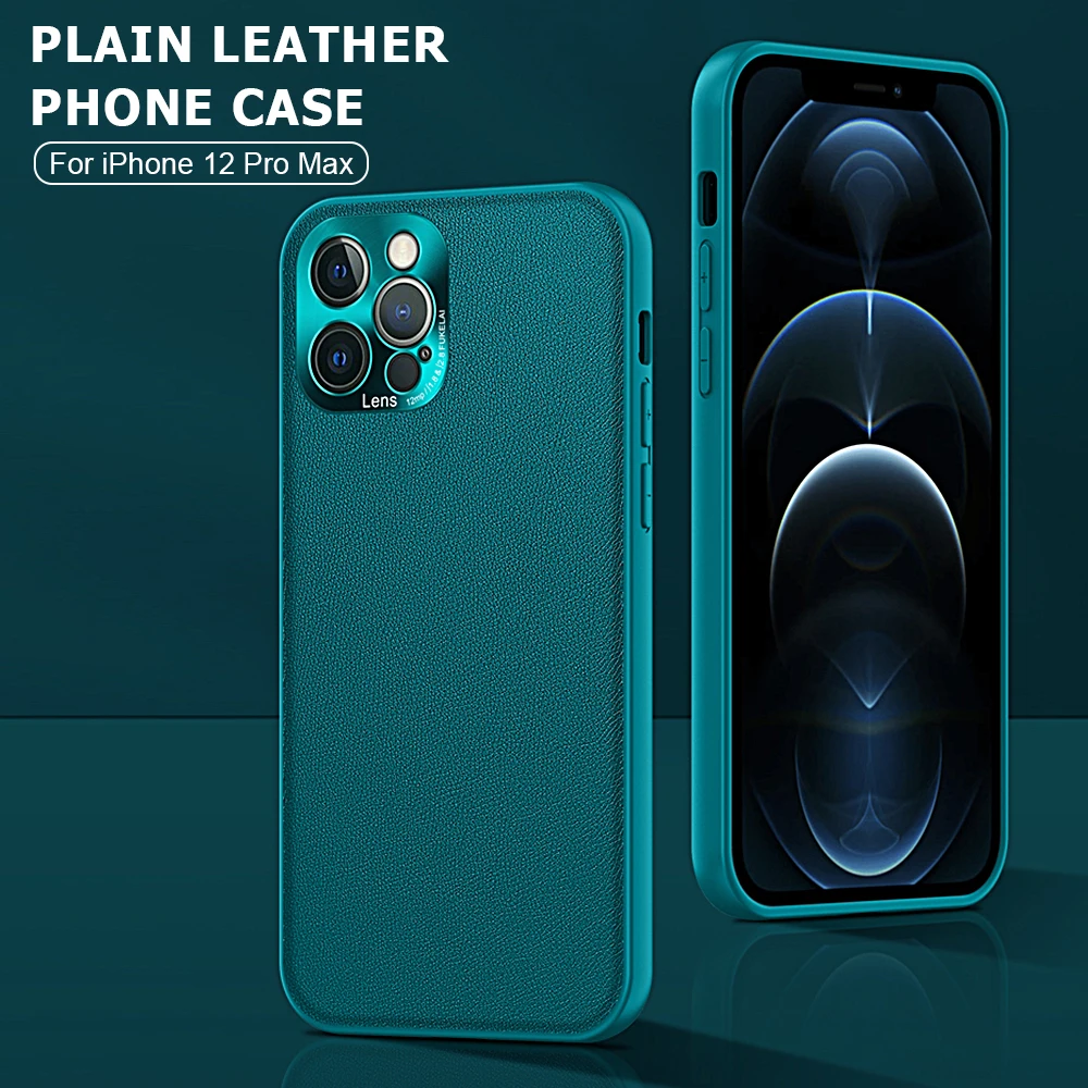 

Ultra Thin Matte Phone Case For Apple iPhone11 iPhone12 Pro Max mini New Lens Full Cover For iPhone X XR XS Max Camera protector