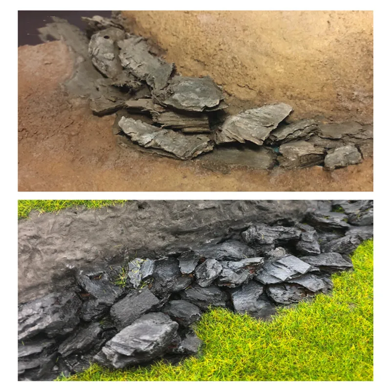 DIY стол с песком фотография создание камня лая Гора каменная платформа материал