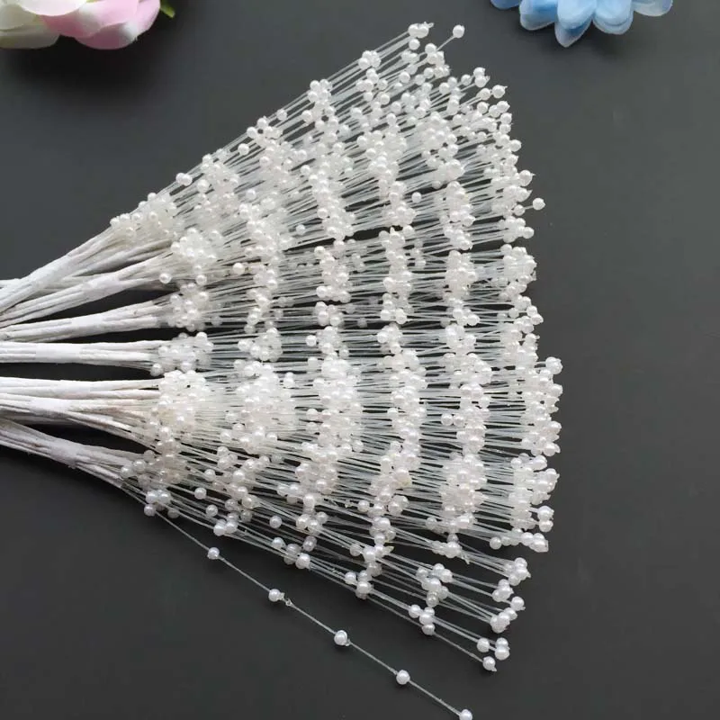 Свадебные аксессуары для волос 100 шт. серебро 20 см ручная работа жемчуг спрей