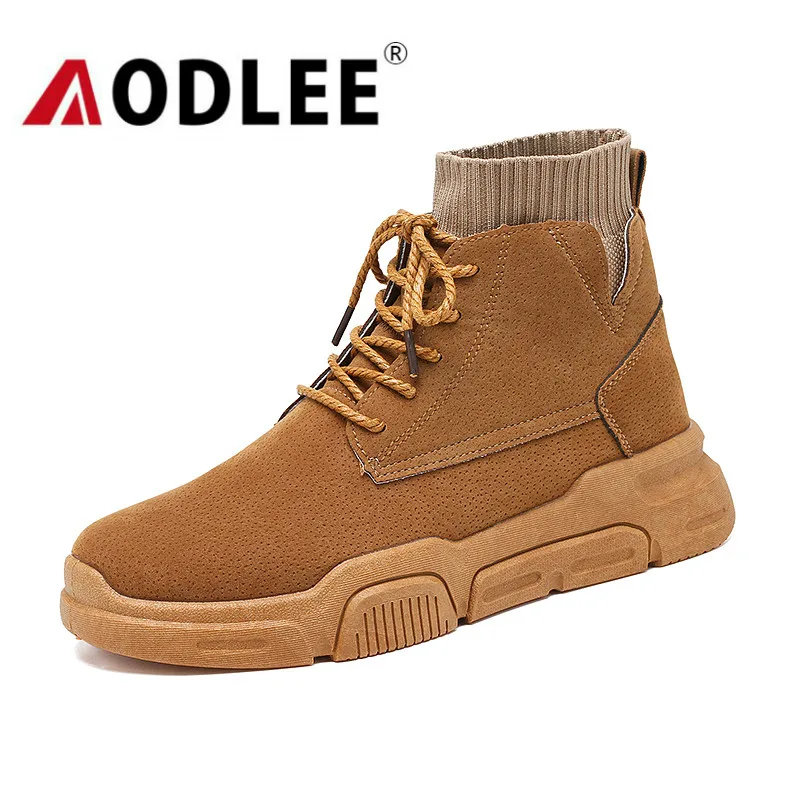 Мужская обувь Новое поступление модные мужские брендовые носки botas hombre дышащая