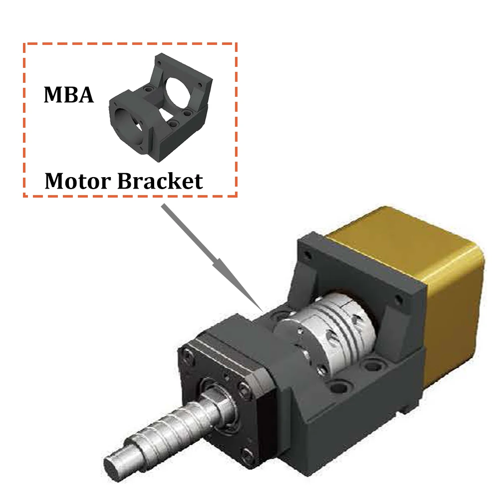 MAXTENSO премиум моторный кронштейн шаровой винт корпус двигателя для шагового с чпу
