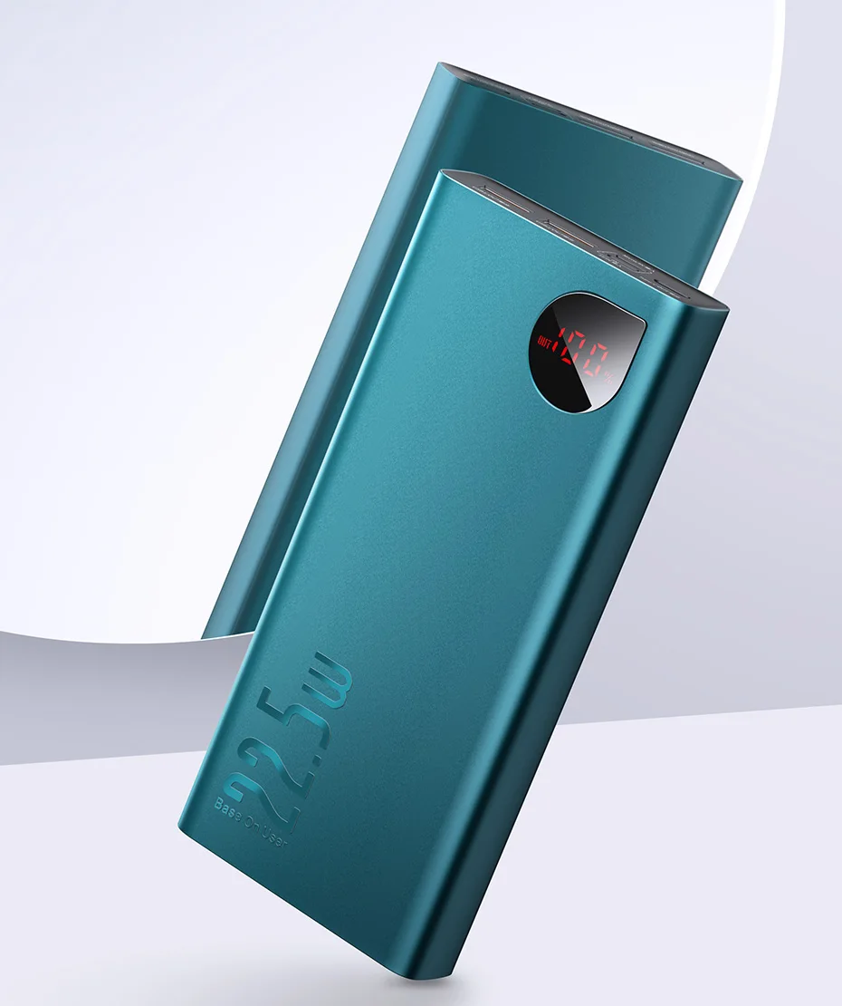 Baseus 20000 мАч Внешний аккумулятор с PD3.0 Быстрая зарядка для iPhone Быстрая зарядка 4,0 Supercharge внешний аккумулятор для Xiaomi huawei P30 Pro