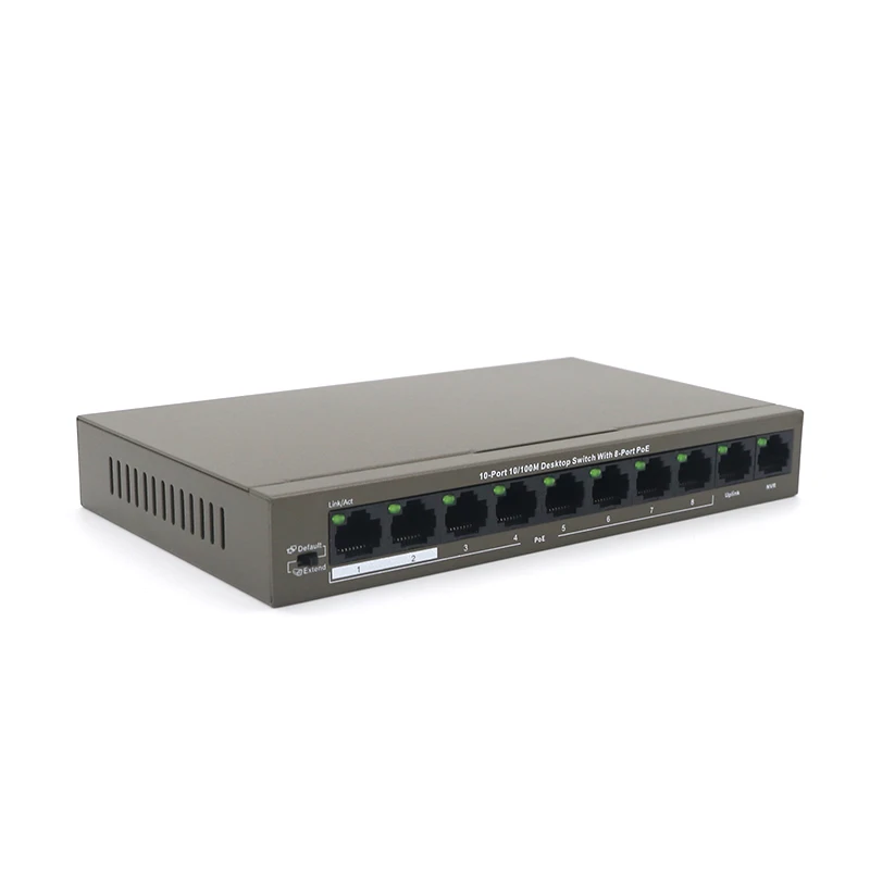 ФУР GLF1110P 8 63W Ethernet сетевой коммутатор Gigabit Порты и разъёмы 250 м дальнее расстояние