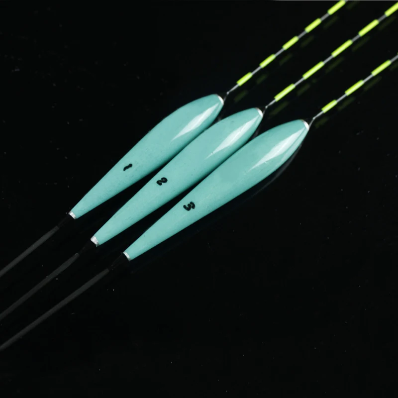 3 шт./лот поплавок для рыбалки Balsa Деревянный Поплавок ловли карпа рыболовные