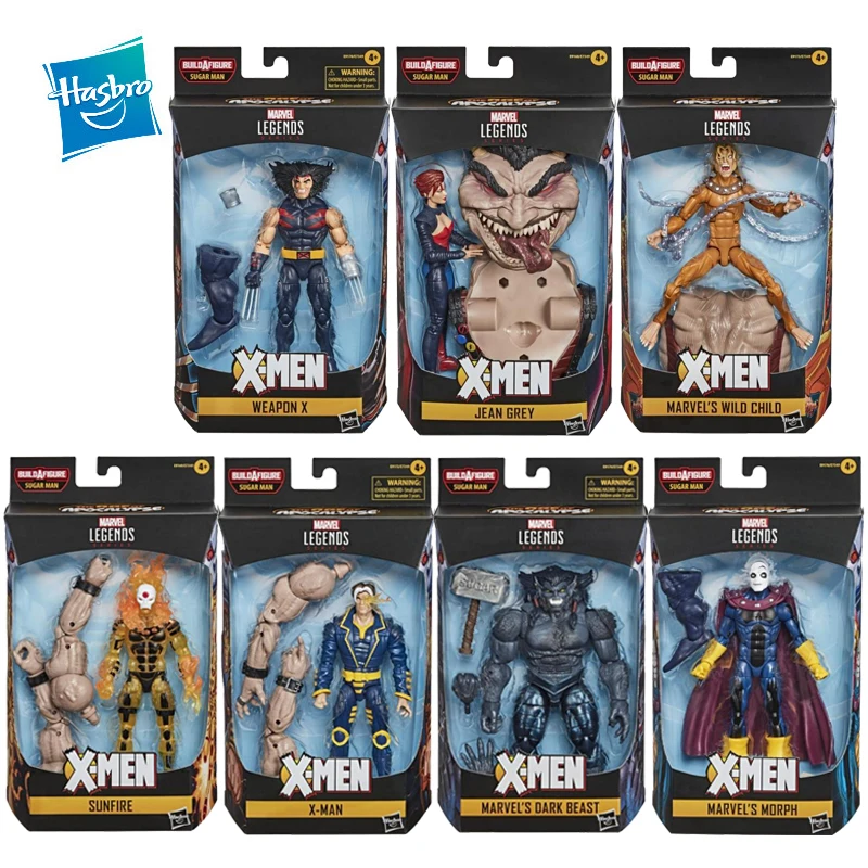 

Фигурка Hasbro из аниме Marvel Legends X-Men, костюм сахарного Мужчины 6 дюймов, фигурка Феникса Sunfire X-Man может быть собрана в подарок