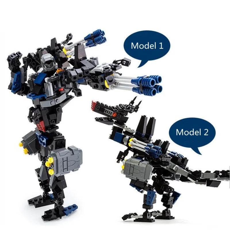 Новое поступление 2 в 1 серии трансформации робот автомобиль спортивный DIY Legoed