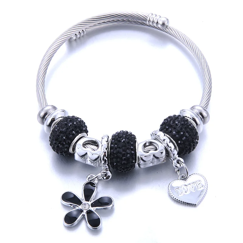 Браслет женский из бисера с цветными блестящими бусинами | Украшения и