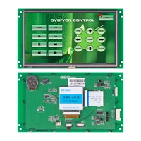 stone 7 inch hmi smart tft lcd display module with controller board program touch screen rs232rs485 interface