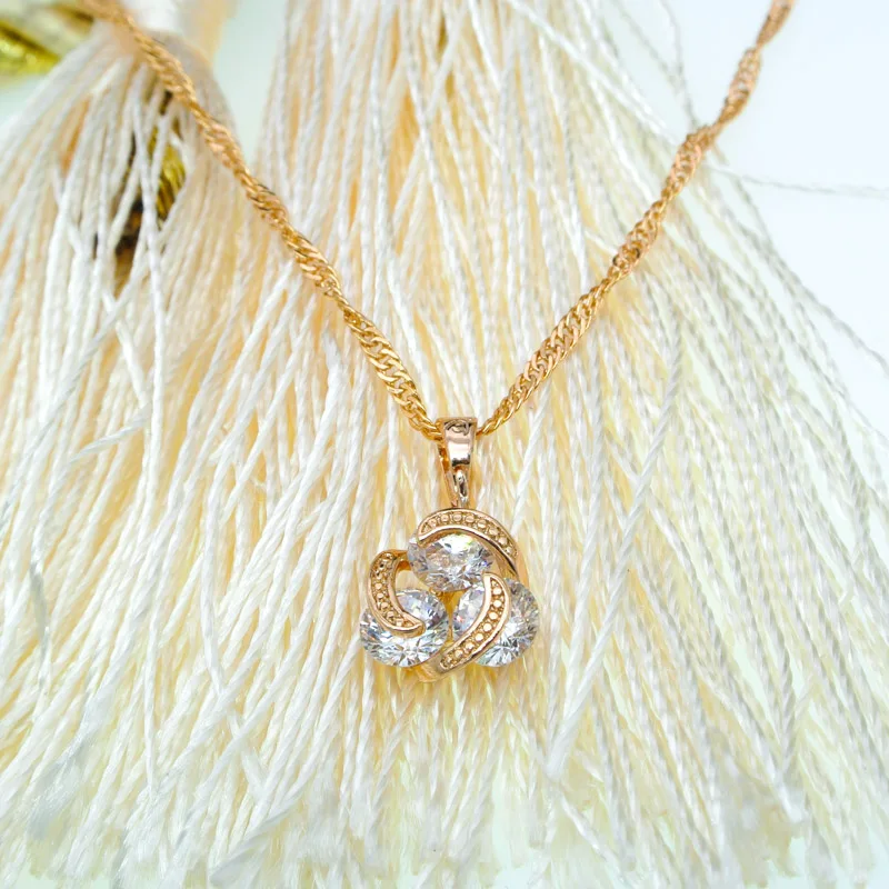 45 см мельница кристалл кулон ожерелья для женщин ювелирных изделий Золотые цепи колье Femme Bijoux Collares Mujer Joyas Ketting N0104