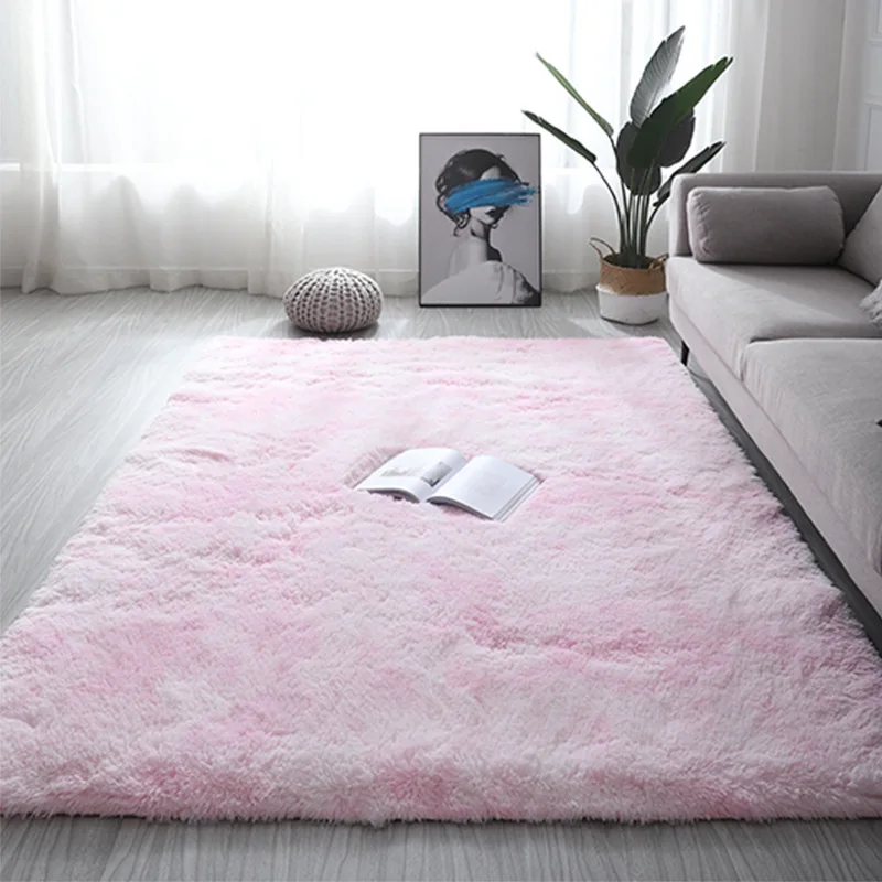 Ковер в скандинавском стиле журнальный столик для гостиной ковер спальни ручной