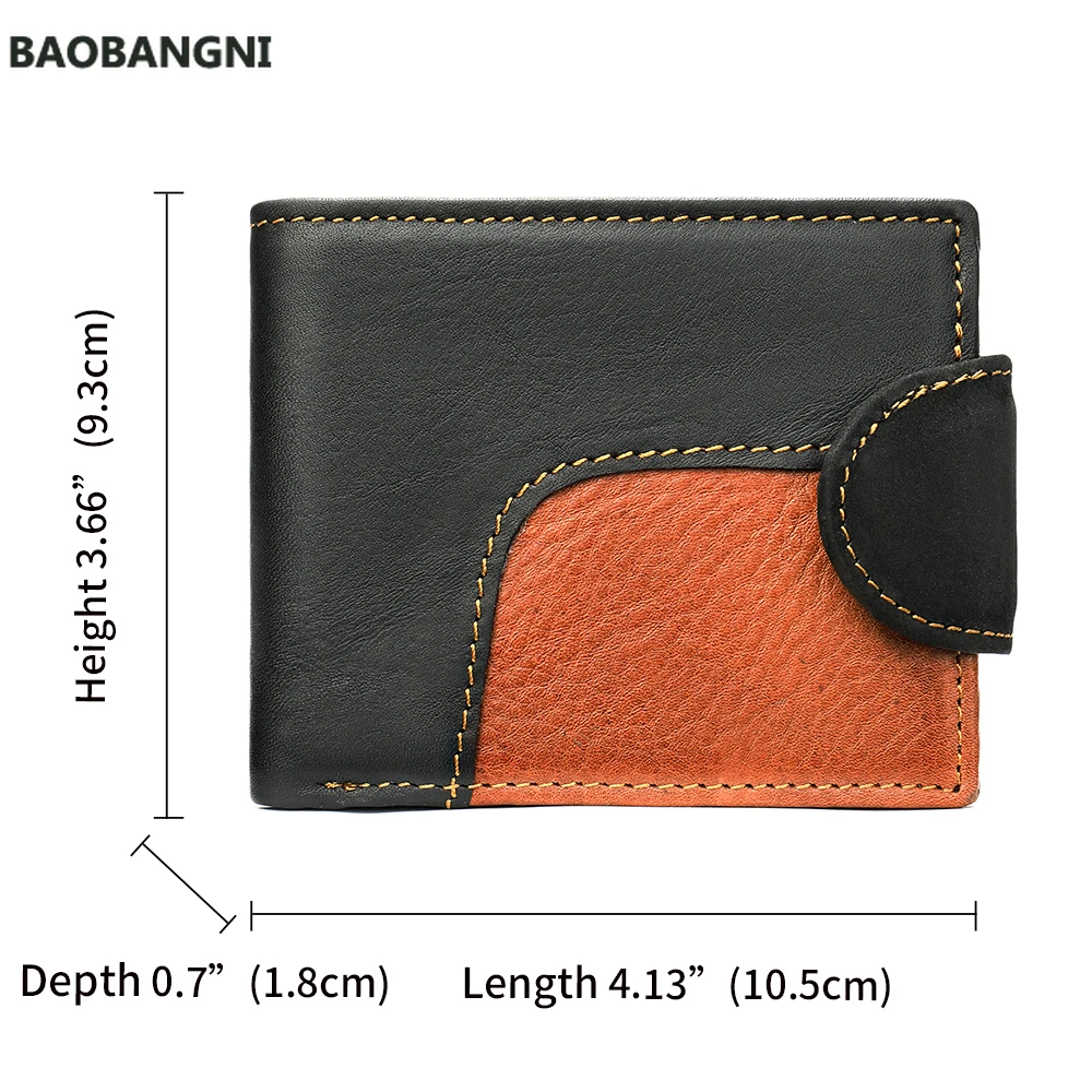 

Men Vintage Purse Coin Pouch Multi-functional Cards Wallet Luxury Designer Mens Wallet Leather PU Bifold Short Wallets