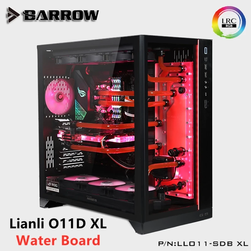 Дистрибьютор Barrow для динамического шасси Lianli O11D XL дефлектор водной дорожки с