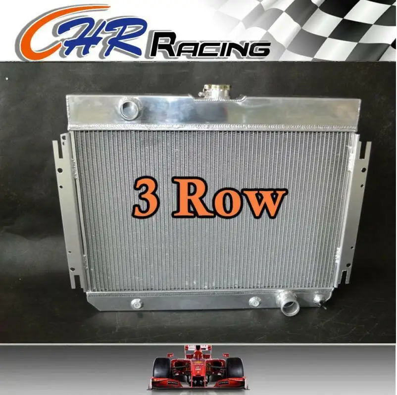 

3ROW Aluminum Radiator For Chevy Impala L6 V8 1963-1968& EI Camino 64-67 65 66