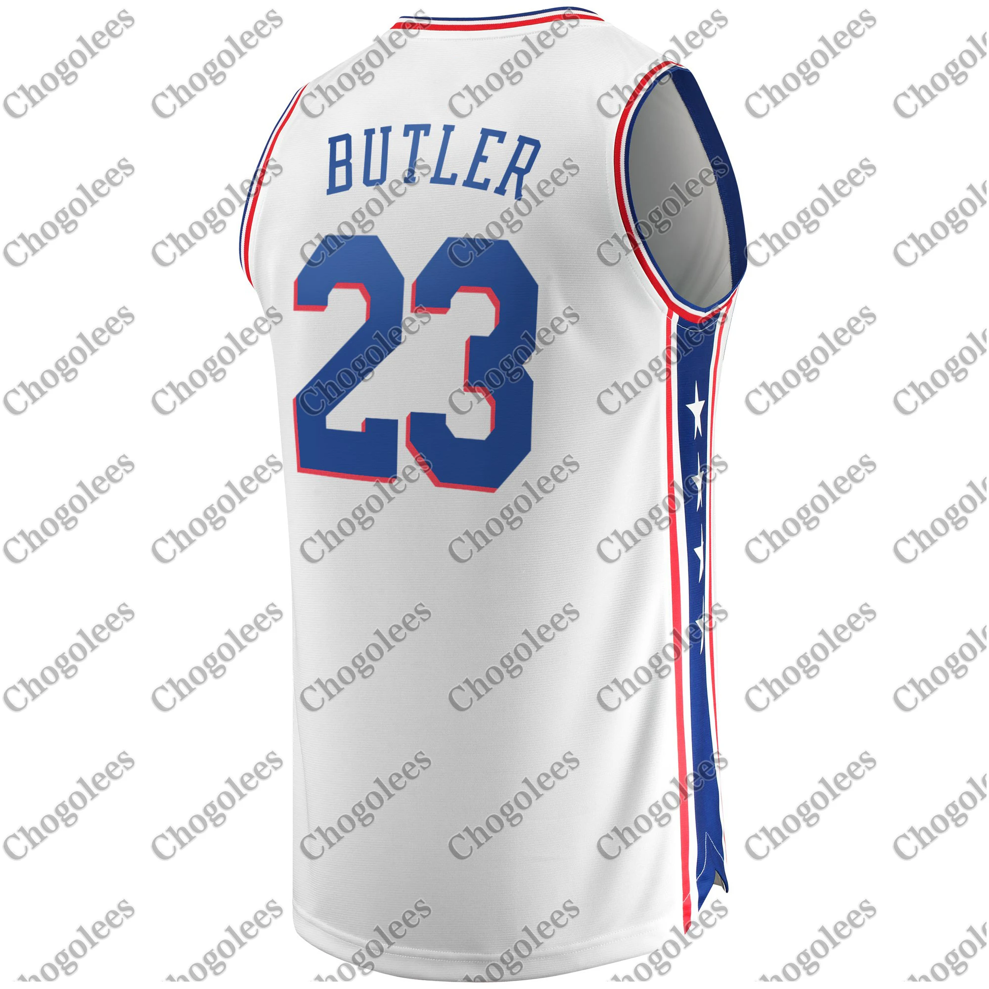

Men Basketball Jersey Jimmy Butler Philadelphia Branded Fast Break Jersey White Association Edition