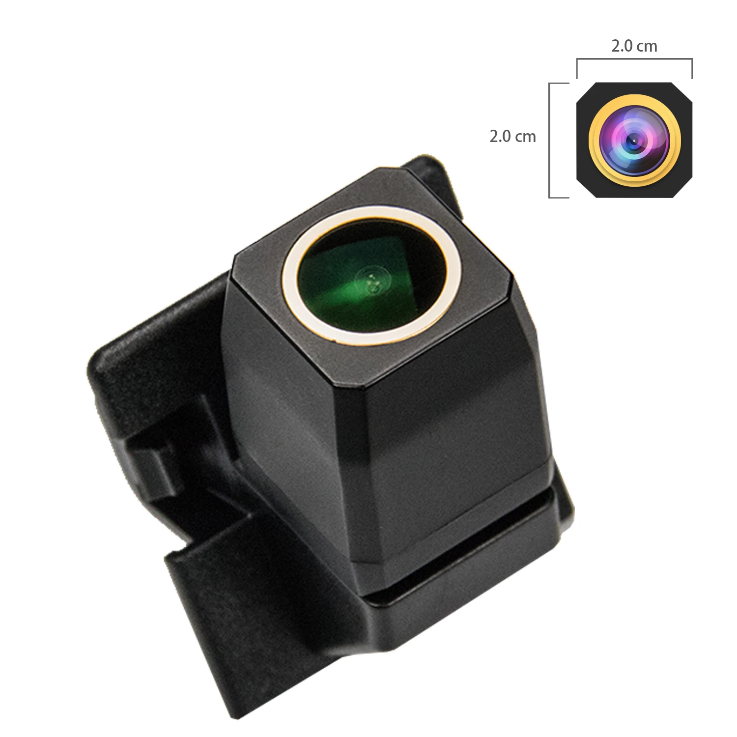 

Misayaee Golden HD Car Rear View Reverse Camera Plate Light for Mazda 2(5 doors) 2016~2018