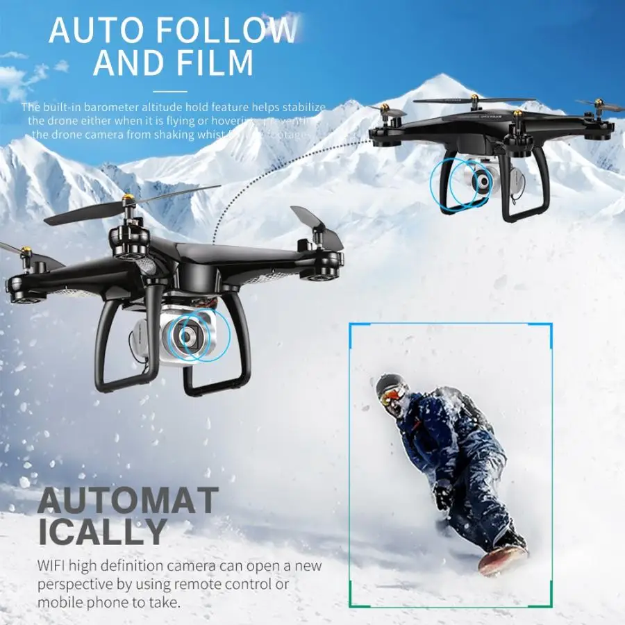 JJRC H68G GPS беспилотные летательные аппараты с 1080P HD Камера 5G Wi Fi FPV Квадрокоптер