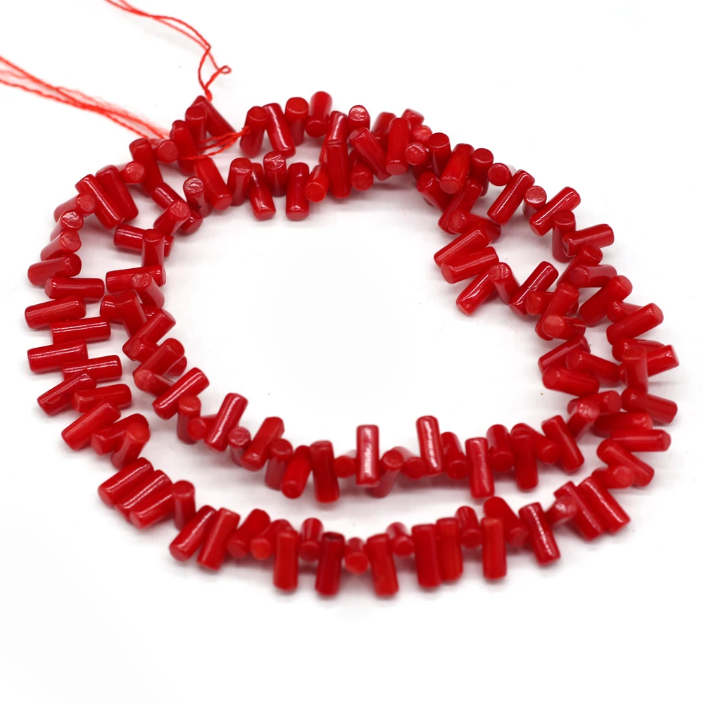 Купи New Natural Irregular Red Coral Chip Stone Beads For Jewelry Making Freeform Loose Beads Diy Women Necklace Bracelet Accessories за 242 рублей в магазине AliExpress