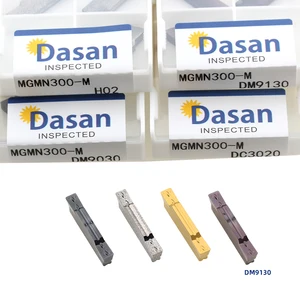 Токарные пластины, твердосплавные втулки MGMN300-M MGMN200, MGMN150, MGMN400, MGMN500, DM9030, для токарного станка из нержавеющей стали, 10 шт.