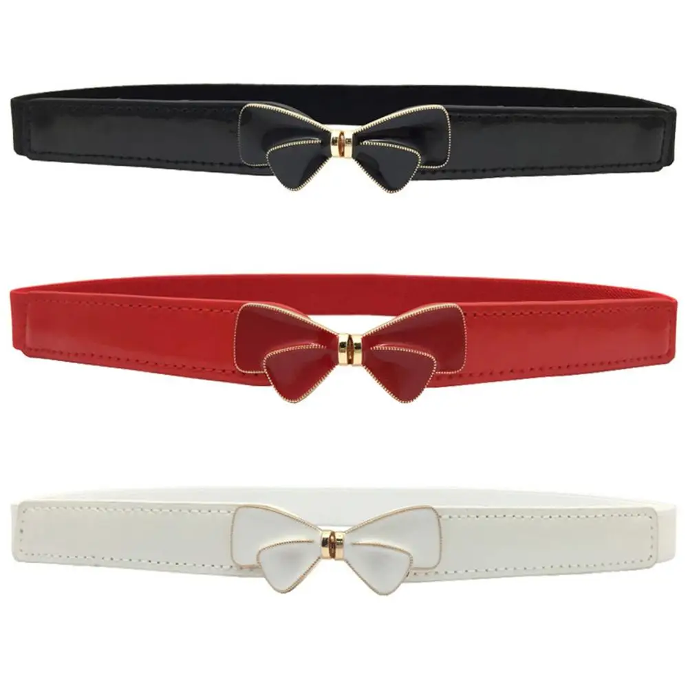 Узкие ремни с бантом женские высококачественные детские 2020 модное брендовое