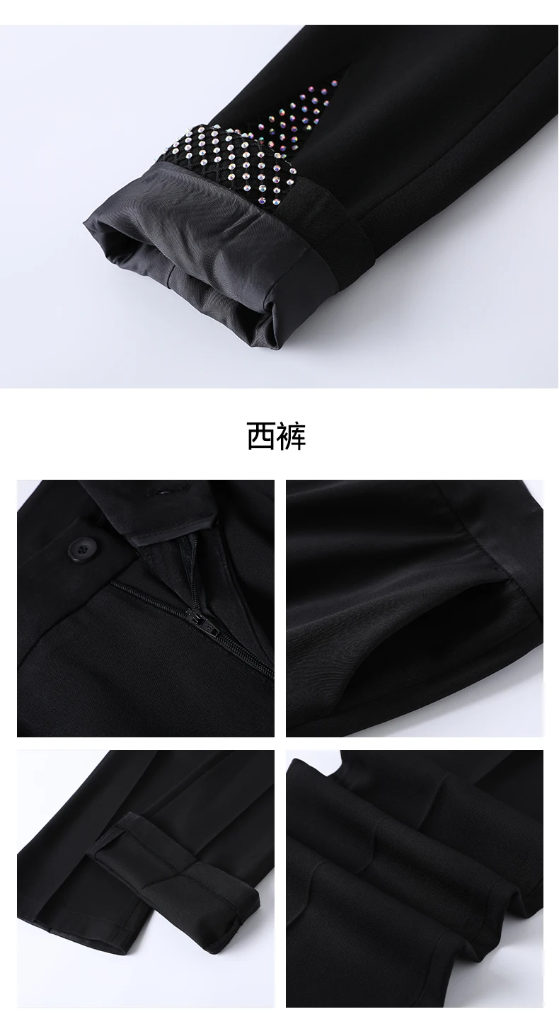 

Casual Suit Jacket Women's Korean Style Fashion British Style Business Suit Spring and Autumn Elegant Business Character Suit