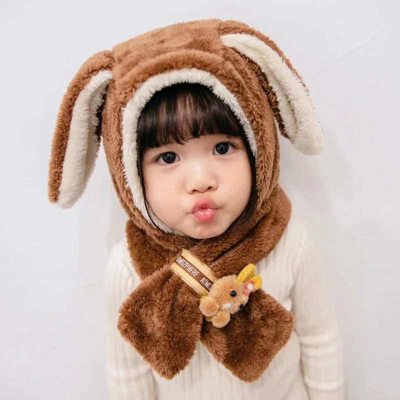 Детский свитер с изображением пчелы Шапка Сезон осень-зима Вязаная шапка шарф 2