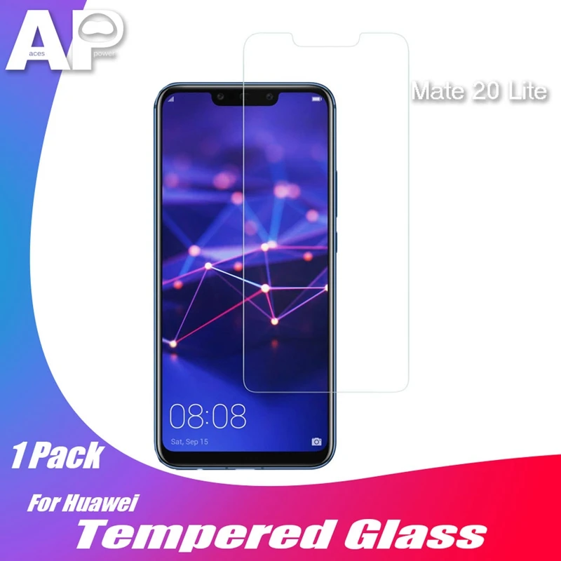Acespower плоская защитная пленка из закаленного стекла для Huawei Mate 7 8 9 10 20 Pro Lite S Mates