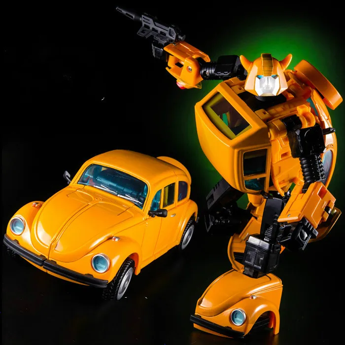 

KBB Metal version of the Hornet BEE Beetle MP21 deformation toy Golden Beetle car model G1 version of the classic reproduction