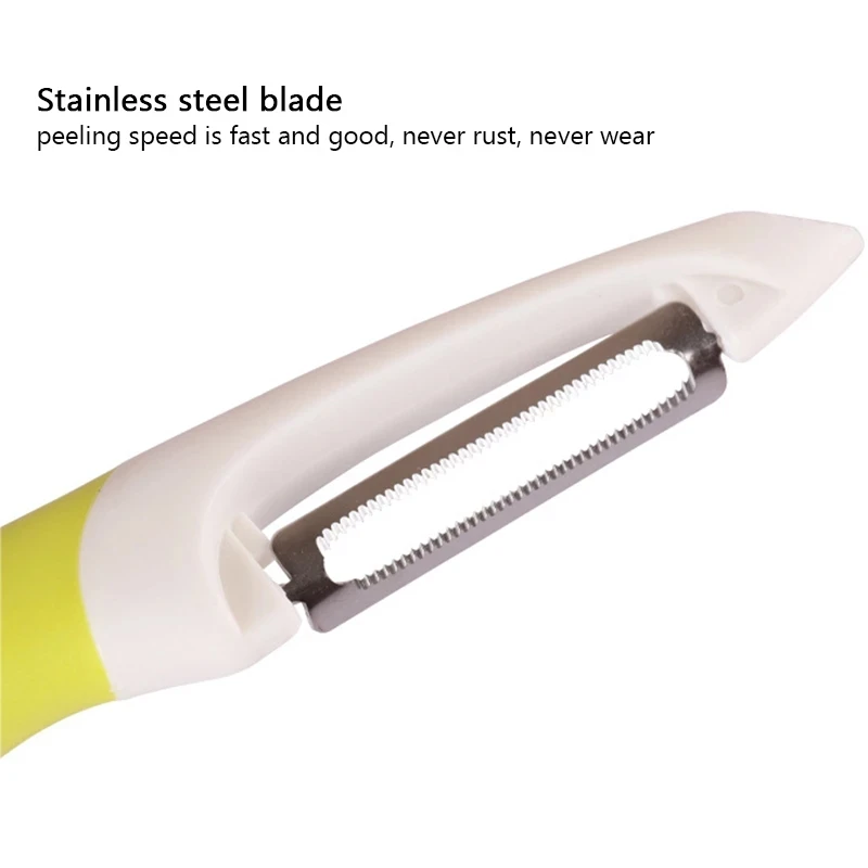 

Carrot Potato Fruit Shred Grater Vegetable Peeler Knife Stainless Steel Peeler Zester Razor Sharp Cutter Portable Multifunction