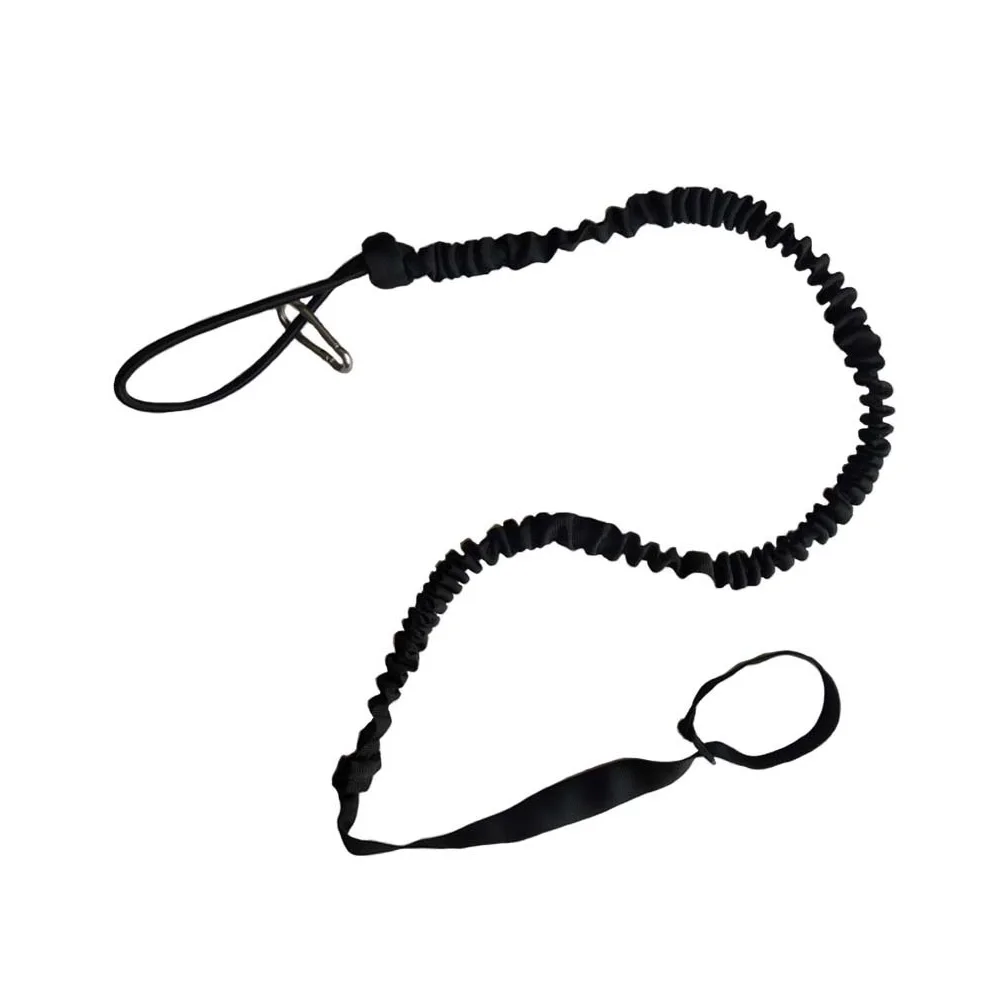 

Holder Clips Durable Canoe Kayak Safety Rope Nylon Strap Outdoor Paddle Leash Elastic Deck Mounted Fishing Rod Universal
