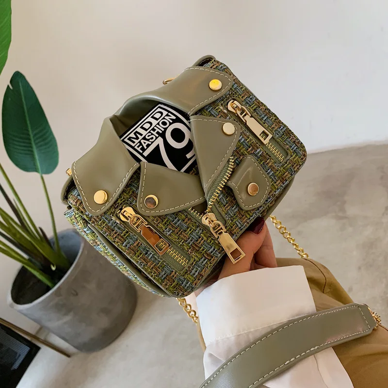 Новая дизайнерская роскошная сумка на цепочке женская сумочка плечо в стиле панк