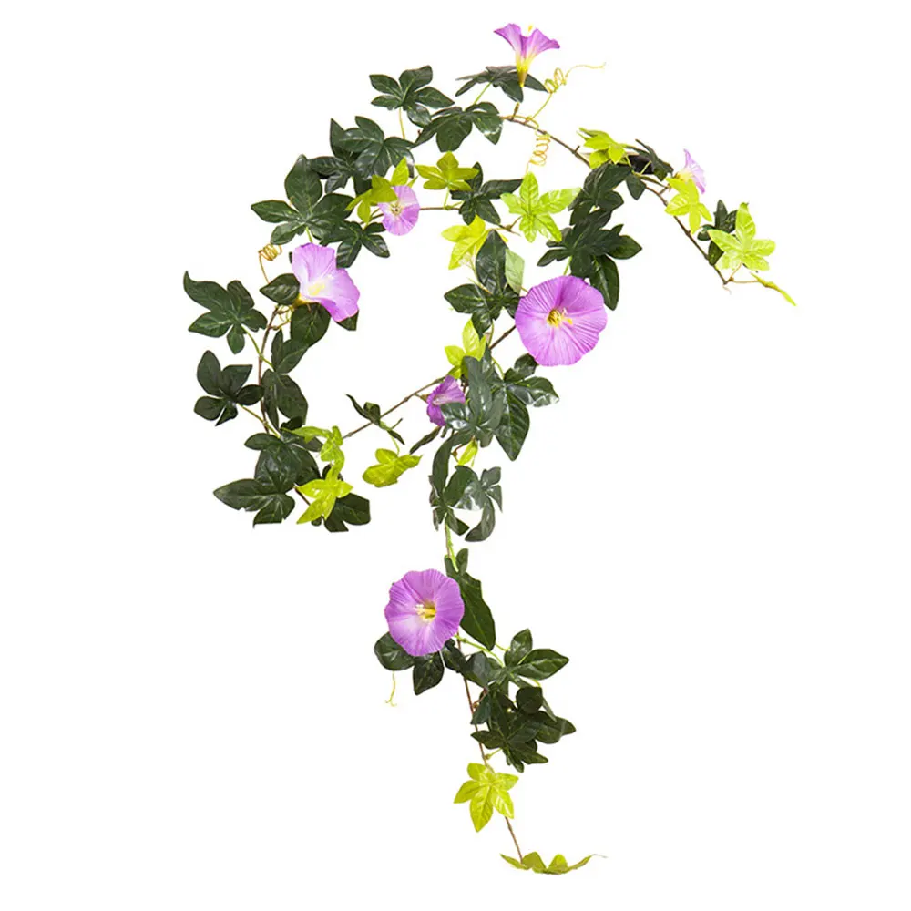 Моделирование Morning Glory ротанга декоративный искусственный цветок Крытый для труб