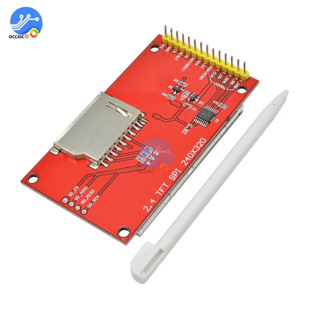 240x320 2 4 &quotSPI серийный TFT ЖК модуль экран дисплея с драйвером сенсорной панели IC