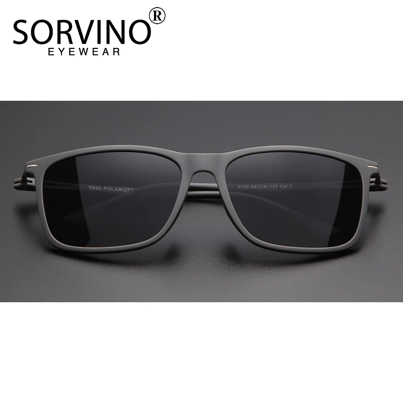 Мужские и женские Квадратные Солнцезащитные очки SORVINO Ретро стиль
