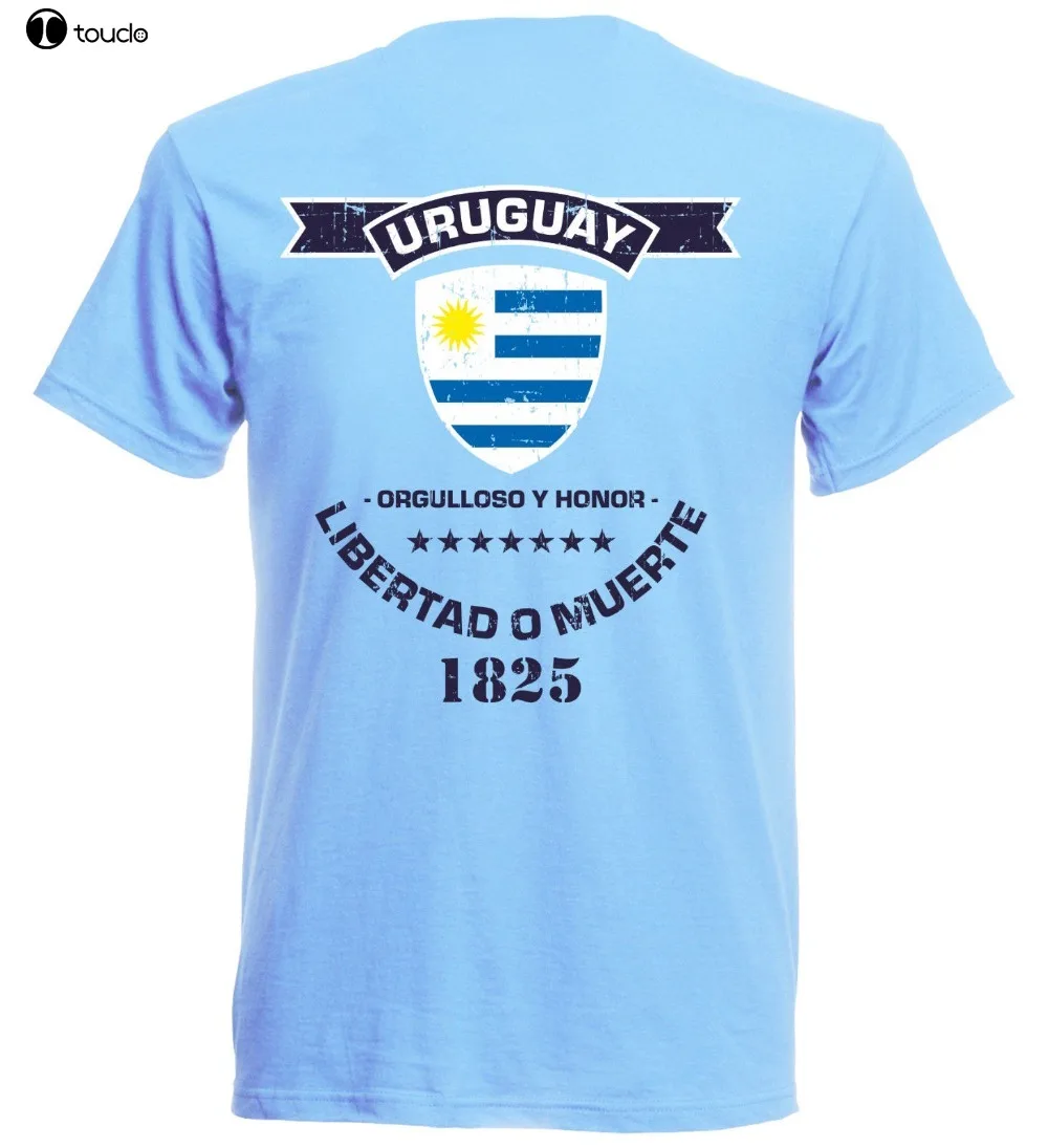 

Uruguay T-Shirt Men'S Footballer Legend Soccers 2019 New Design Summer Short Sleeve Men Homme Hip Hop T Shirt Cool Tees Tops