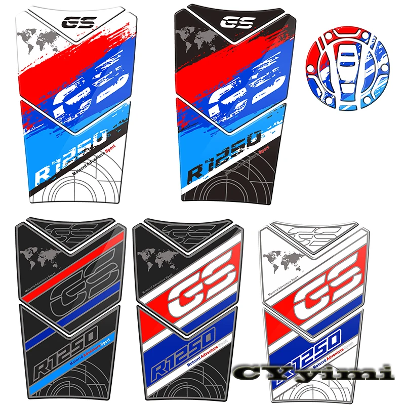 

For BMW R1250GS ADV Adventure 2018-2020 Motorcycle Gas Tank Pad Protector 3D Resin Sticker