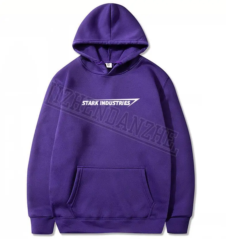 Мужские и женские толстовки с принтом Старков Индастриз Тони Старка Железного