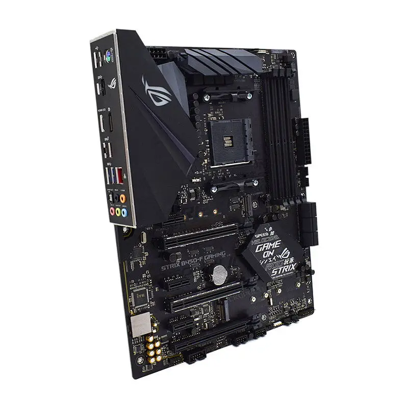 B450 Motherboard ASUS ROG STRIX B450-F GAMING Mining Motherboard AM4 Support AMD Ryzen 5 5600G CPU DDR4 64GB RAM PCI-E 3.0 2xM.2 images - 6