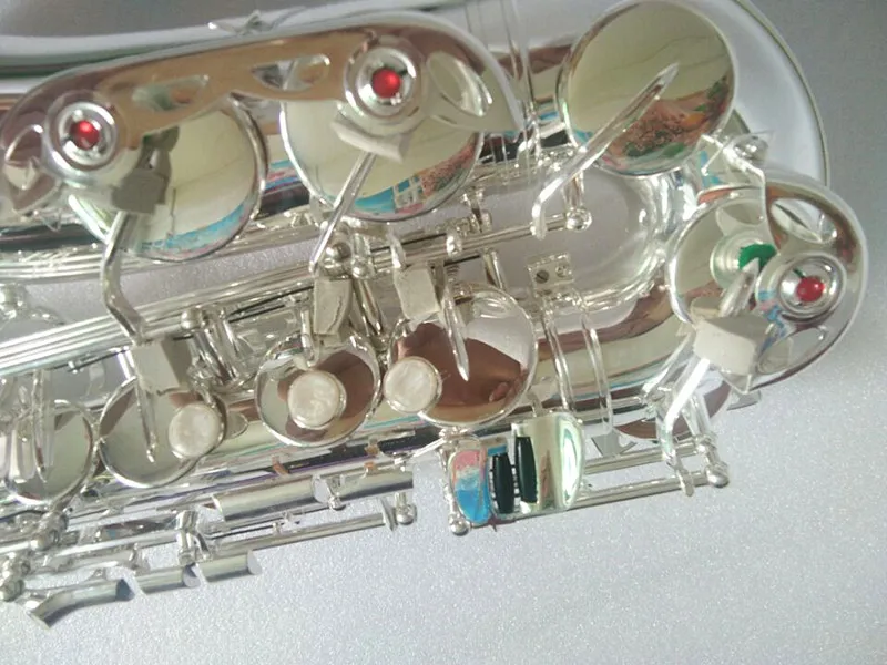 Высококачественный саксофон с покрытием из серебра и альта модель yas875 yas82Z yas62