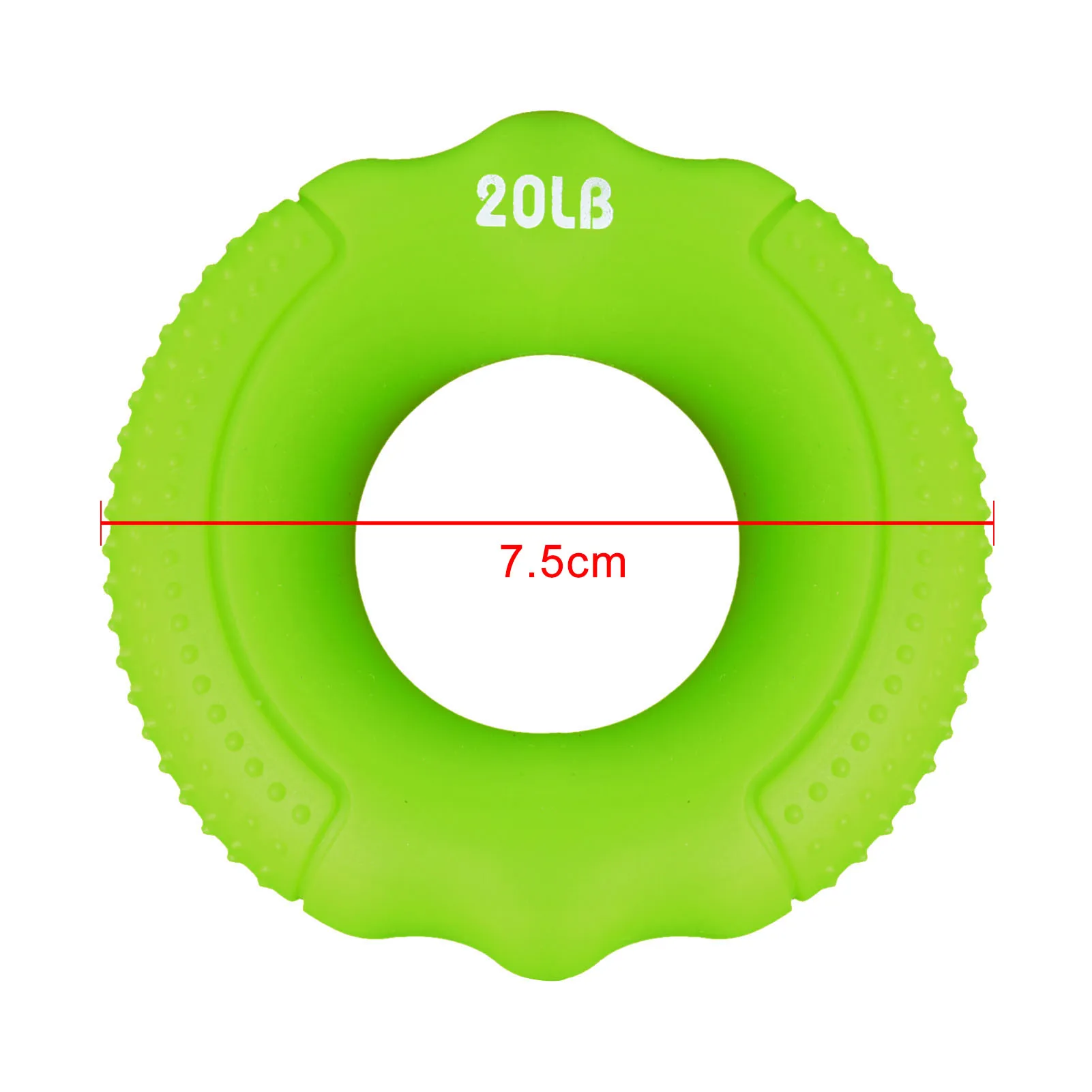 

Silicone Adjustable Hand Grip 20-100LB Gripping Ring Finger Forearm Trainer Carpal Expander Muscle Workout Exercise Gym Fitness